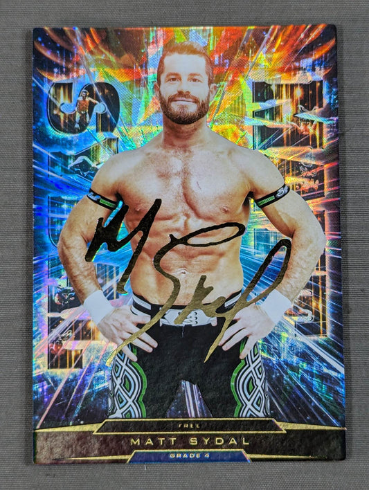 Matt Cydal Foil Stamped Sign SP Card