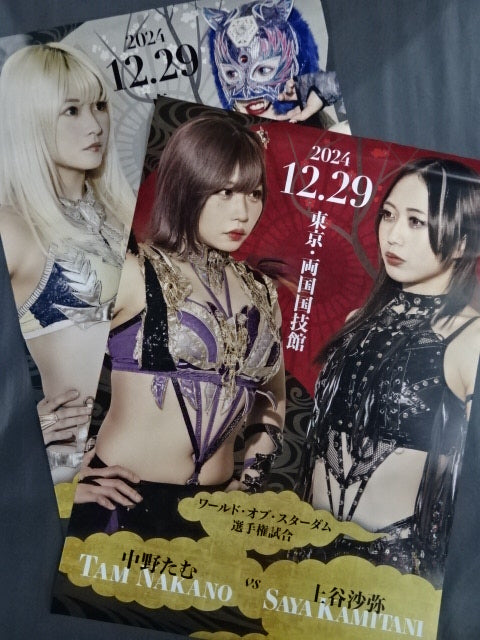 STARDOM DREAM QUEENDOM 2024 大会ポスター2枚セット