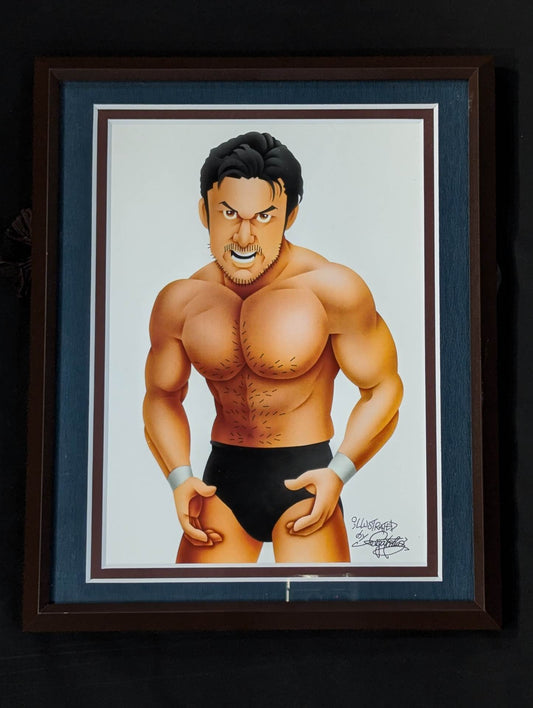 ★坂井永年氏イラスト★ 柴田勝頼 ポートレート
