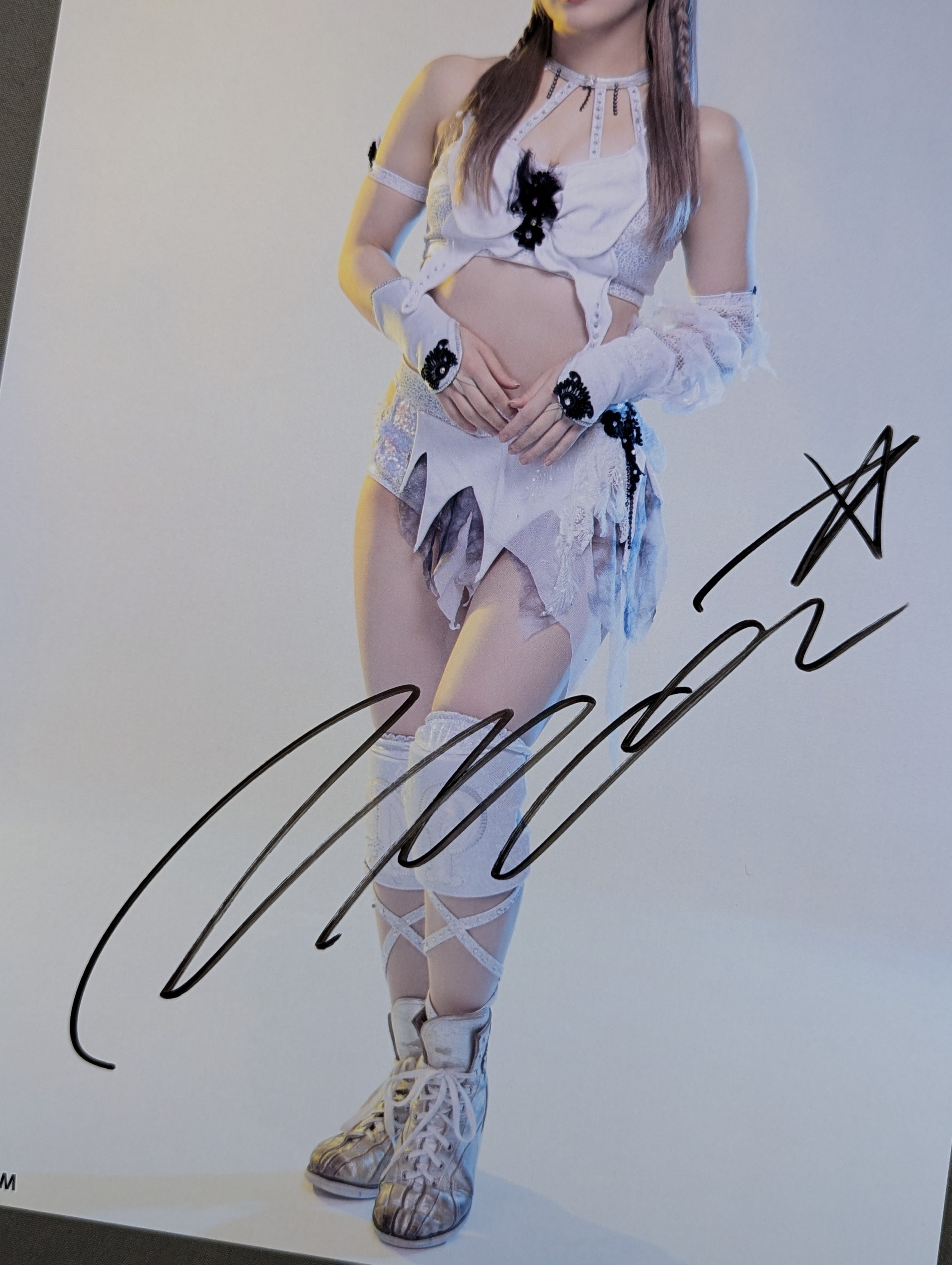 スターダム　中野たむ　なつぽい　 直筆サイン入り　記念フォトフレーム Stardom 中野たむ & なつぽい 直筆サイン入り 記念フォト