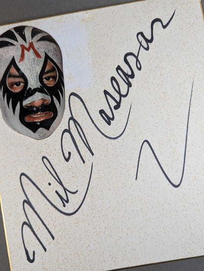 Mil Mascaras  (photo attached)