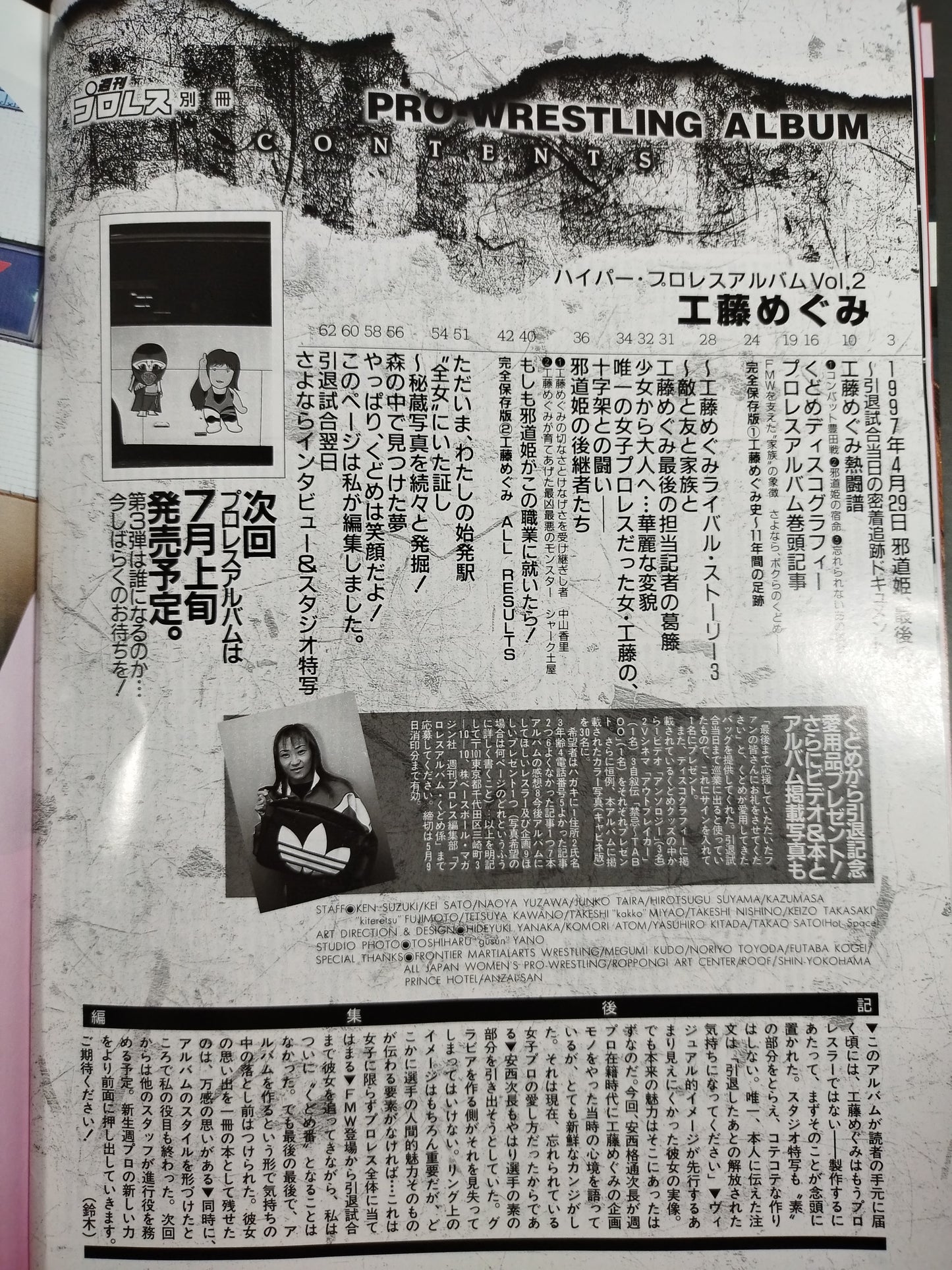 ハイパープロレスアルバム2 工藤めぐみ