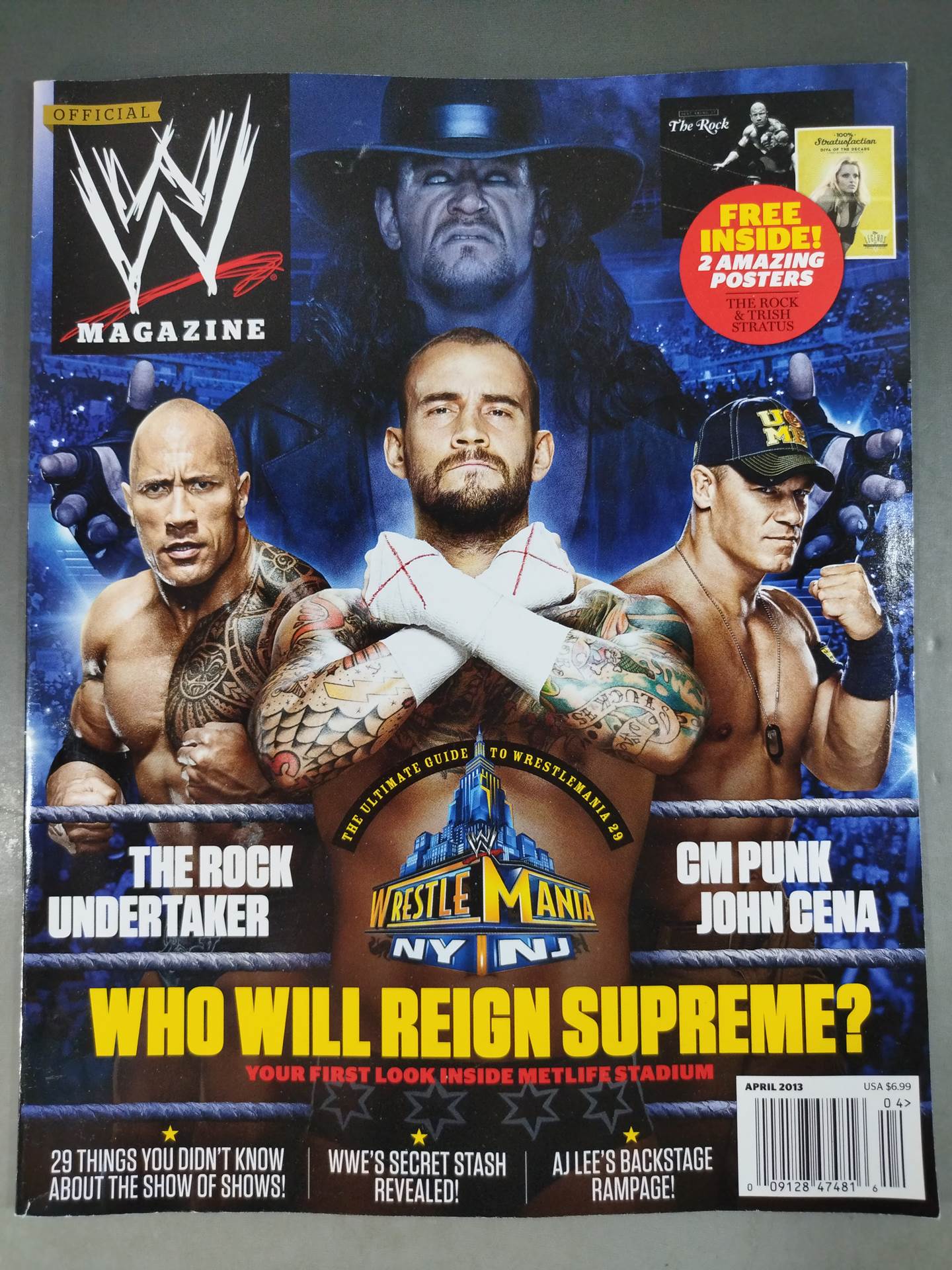 WWE MAGAZINE 2013年4月号 – 闘道館