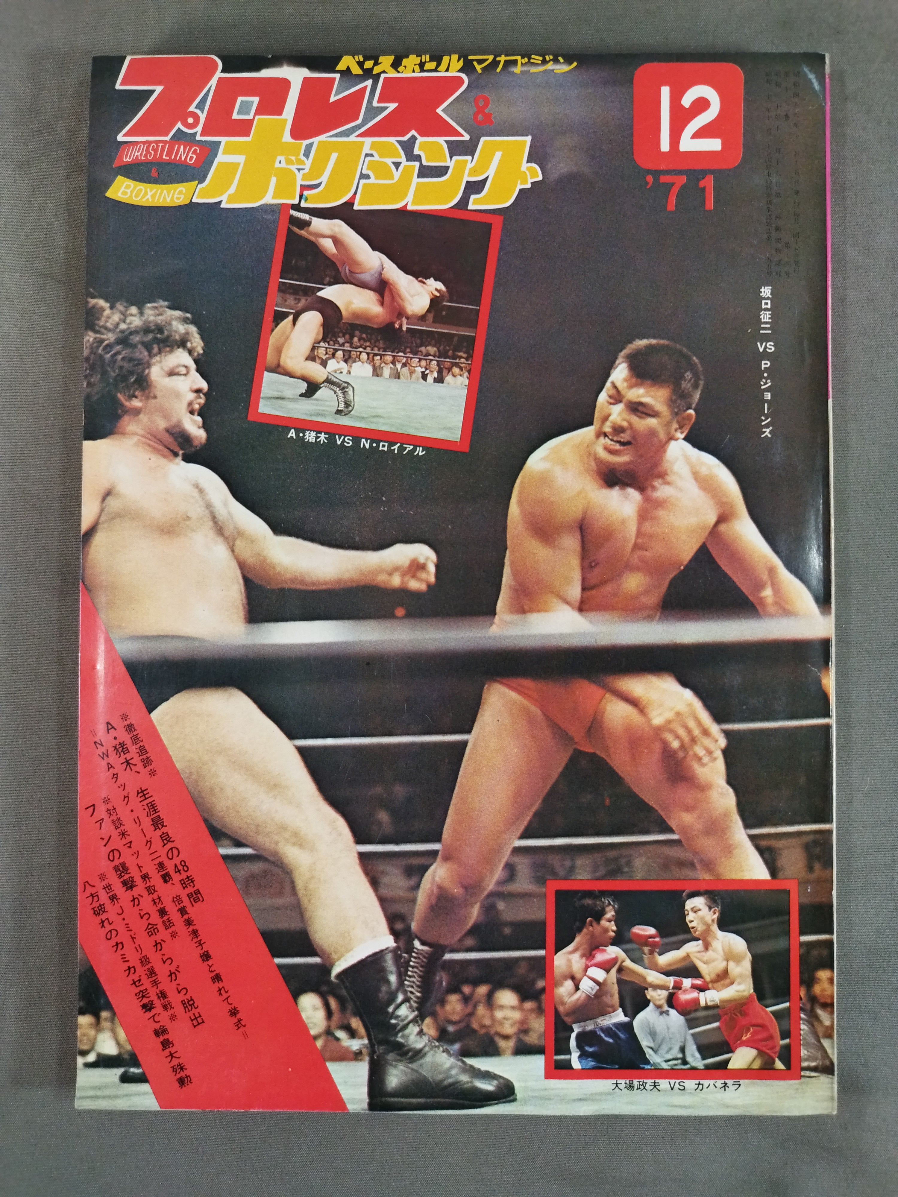 プロレス&ボクシング 1967年全巻　12冊 プロレス&ボクシング 1967年全巻 12冊（STANDARD BOOKSTORE）
