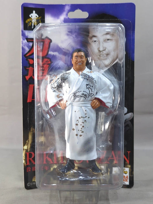 Rikidozan  (white gown)