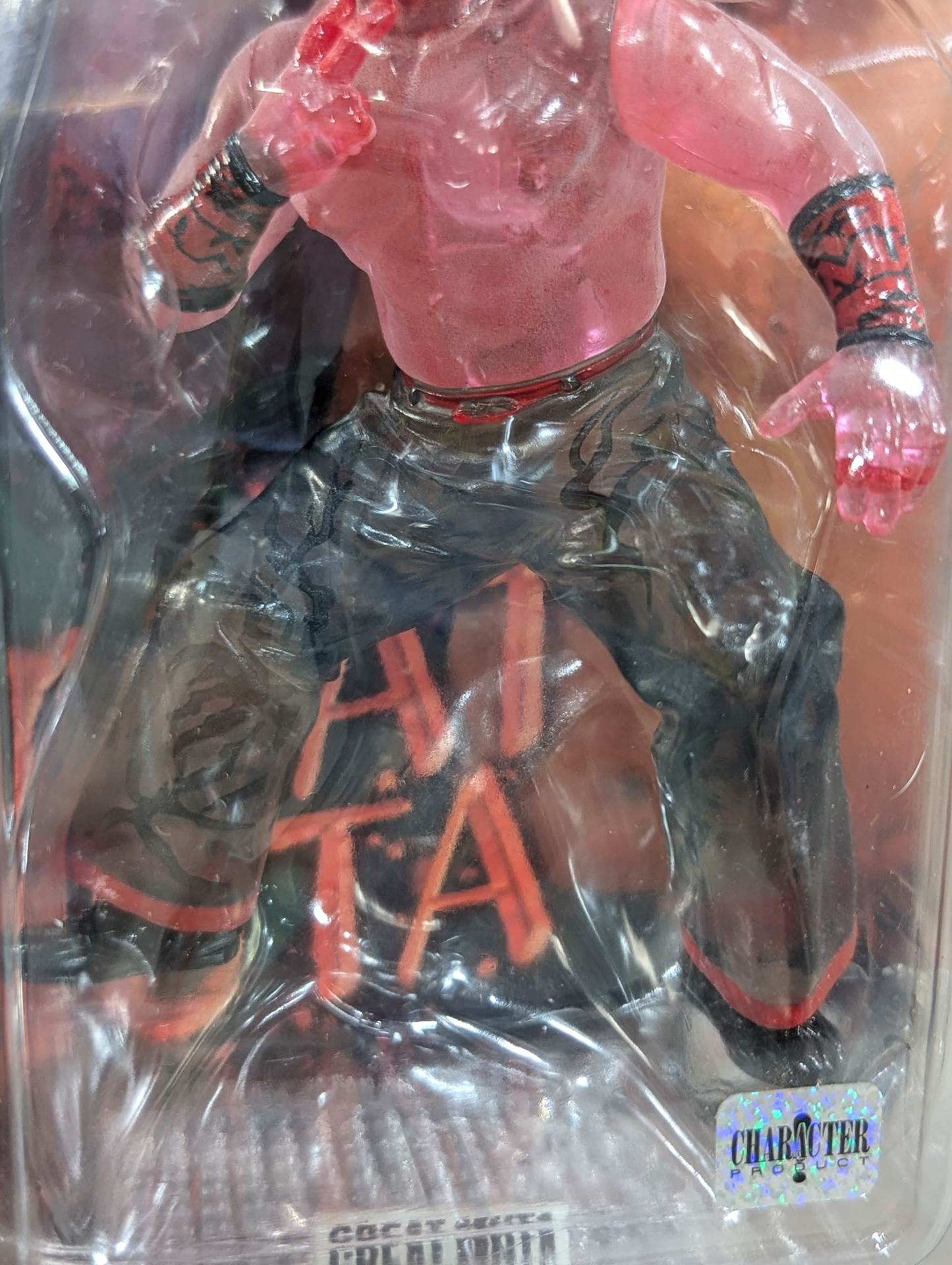 Great Muta (Red Clear, Finger Open)