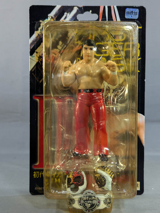 The first Tiger Mask (III Mark & Red Gold Half, WWF Junior Heavyweight Championship Belt)