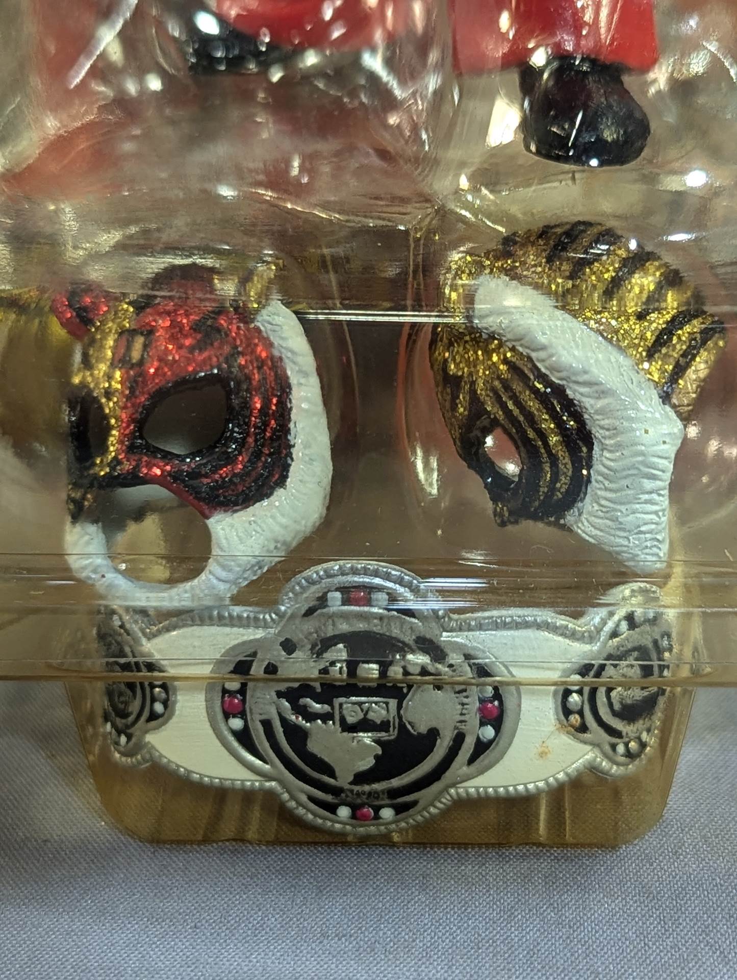 初代タイガーマスク(Ⅲマーク＆赤金ハーフ・WWFジュニアヘビー級王座ベルト)