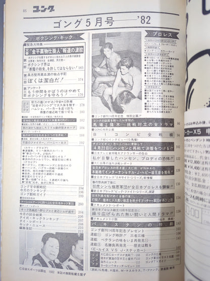 月刊ゴングVol.15 No.5