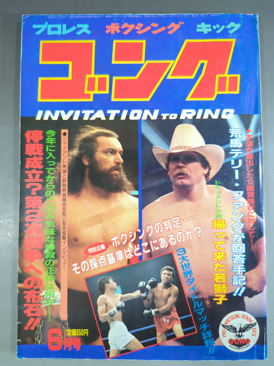 月刊ゴングVol.15 No.6