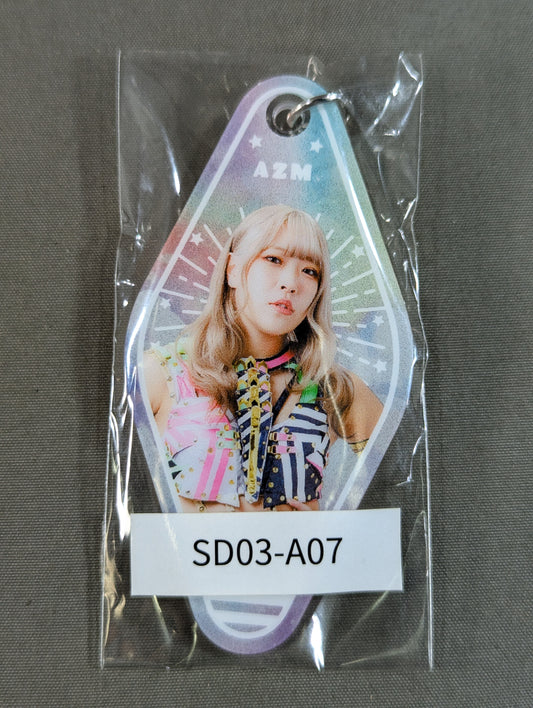 AZM STARDOM× Webpon Acrylic Motel Key Chain