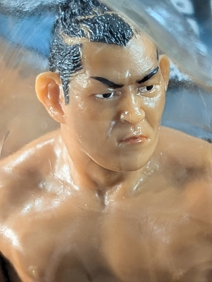 Minoru Suzuki (white) & Naomichi Marufuji  (silver)