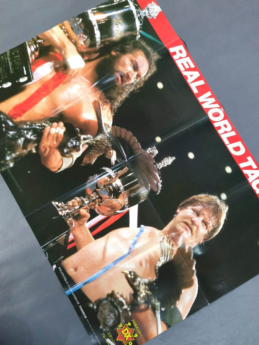 ★ Super Beast Duo ★ Stan Hansen & Bruiser Brody Magazine Appendix Poster