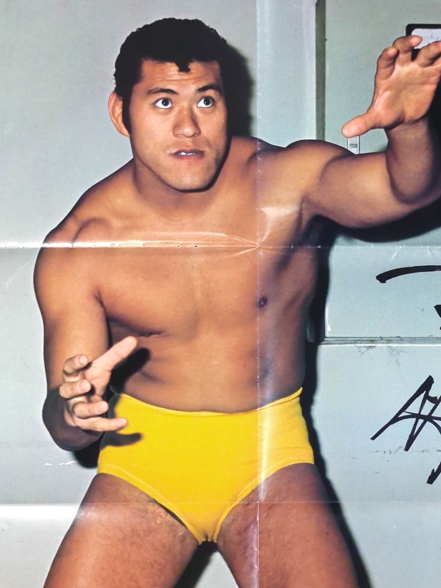 Antonio Inoki  Magazine Appendix Poster