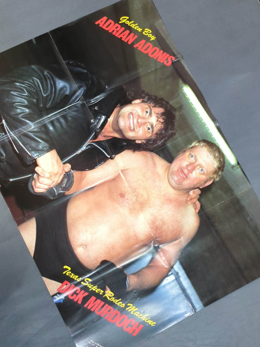 ディック・マードック＆アドリアン・アドニス 雑誌付録ポスター