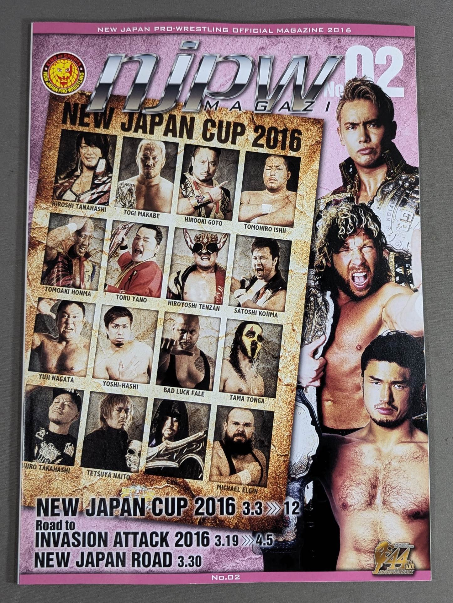 NJPW OFFICIAL MAGAZINE 2016 Vol.2