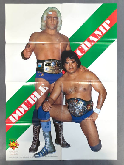 Rick Flair & Chavo Guerrero  Magazine Appendix Poster