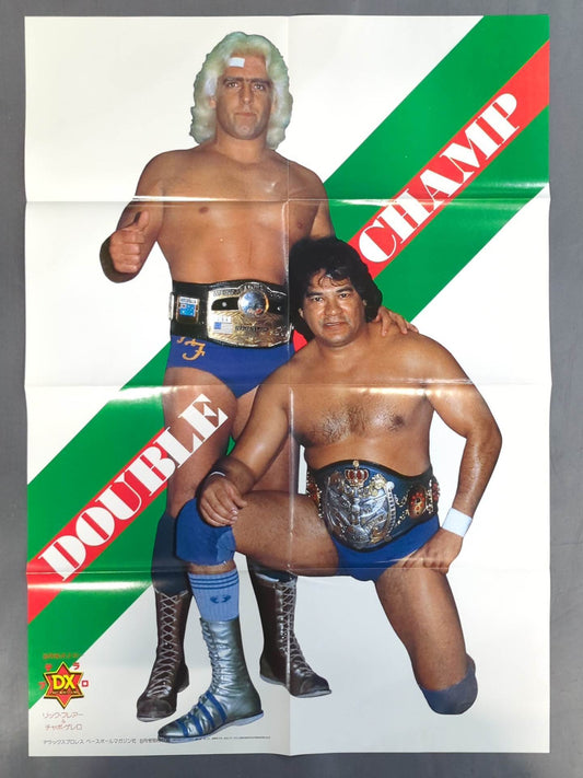 Rick Flair & Chavo Guerrero  Magazine Appendix Poster