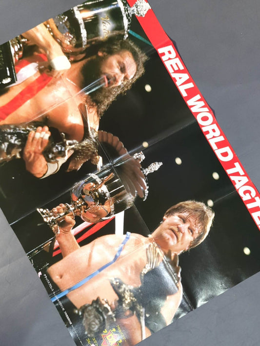 ★ Super Beast Duo ★ Stan Hansen & Bruiser Brody Magazine Appendix Poster