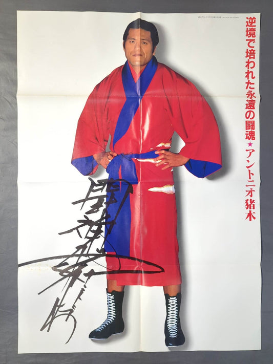 Antonio Inoki  Appendix Poster