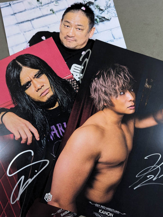 DDT 直筆サイン入り ポートレート 3枚セット