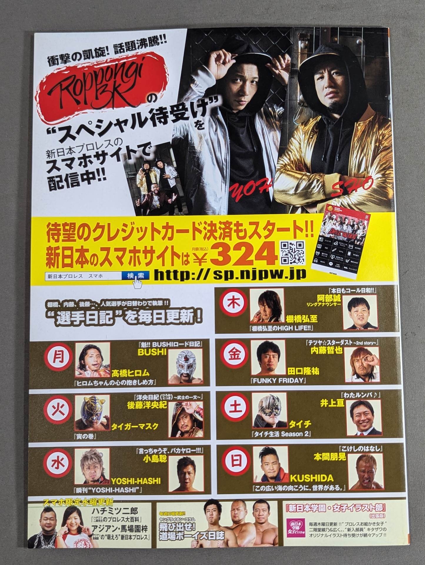 NJPW OFFICIAL MAGAZINE 2017 Vol.7