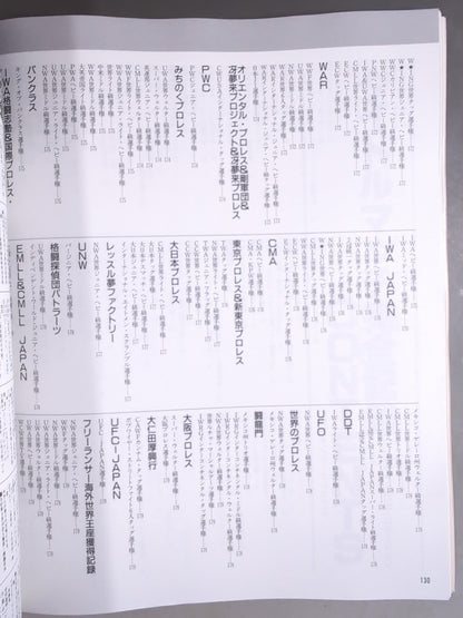 ゴング増刊号 日本プロレス50年史 ゴング創刊32周年＆2000年記念出版