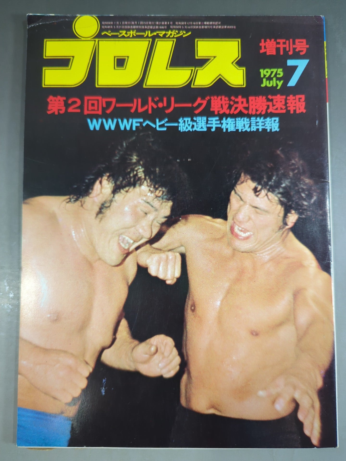 月刊プロレス 1975年7月号増刊