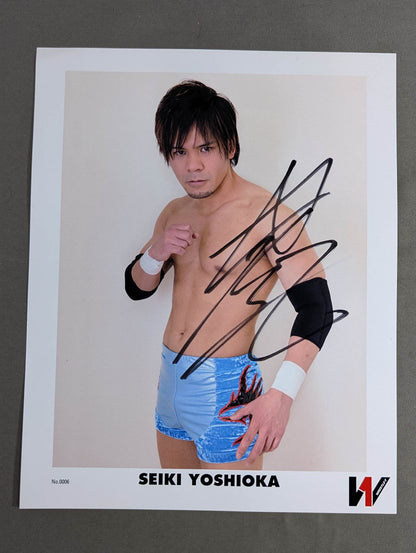 WRESTLE-1 直筆サイン入り 公式ポートレート 2枚セット