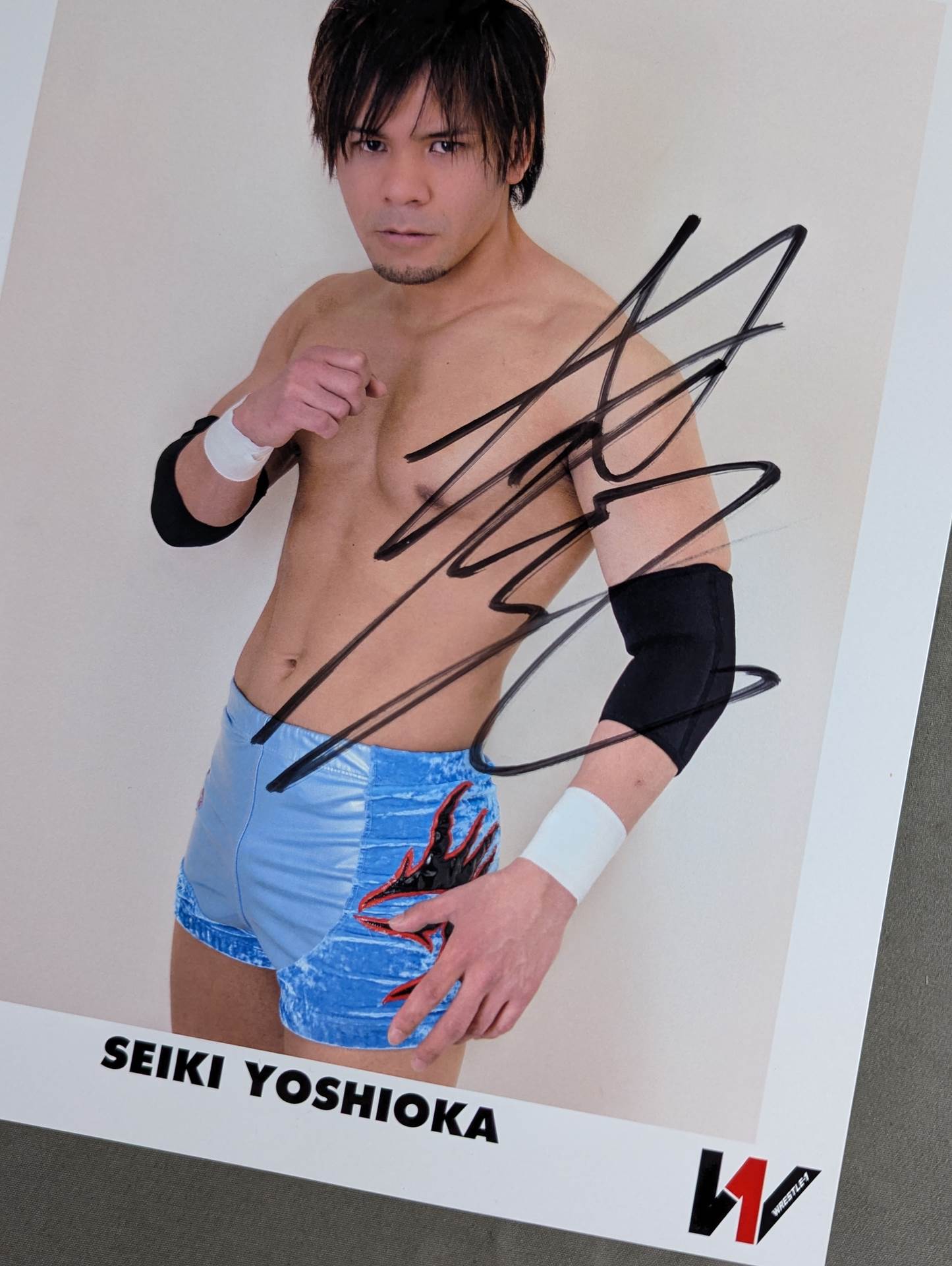 WRESTLE-1 直筆サイン入り 公式ポートレート 2枚セット