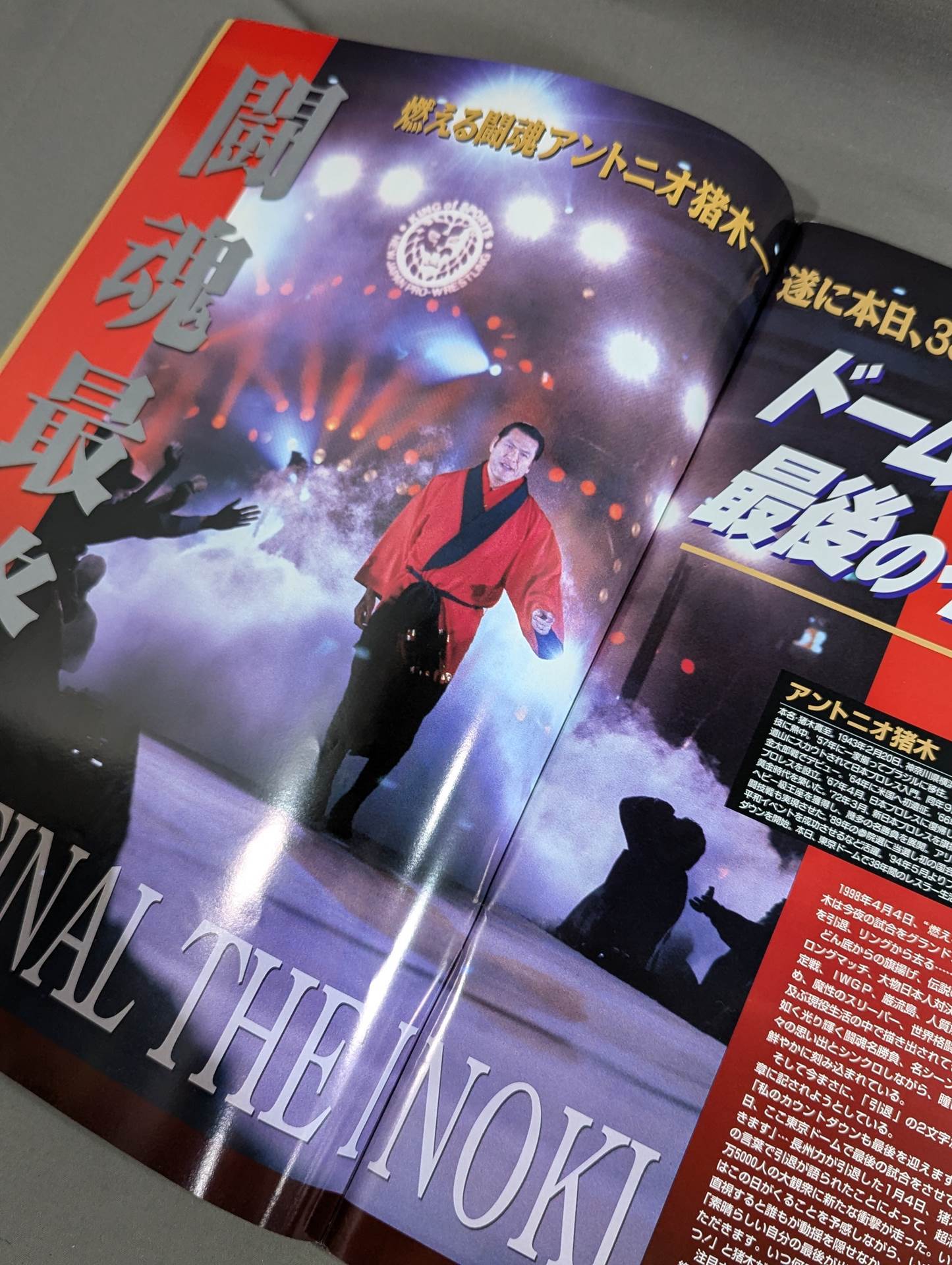 燃える闘魂 アントニオ猪木引退試合 DVD ☆燃える闘魂 アントニオ猪木引退試合☆ FINAL THE INOKI – 闘道館