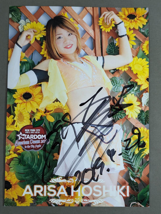 ★AMERICAN DREAM 2019★ 星輝ありさ 直筆サイン入り ポートレート