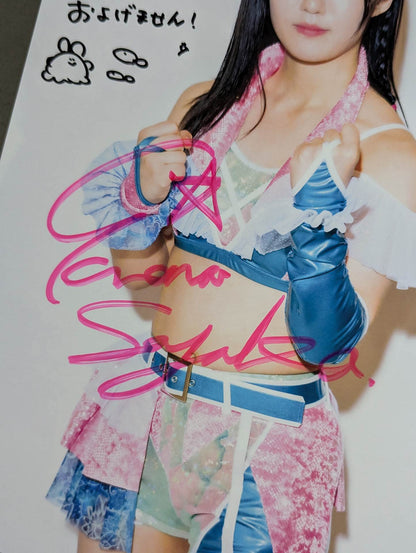 SAYAKA KURARA  hand signed autograph  Starda Pro-Photo (A-8)