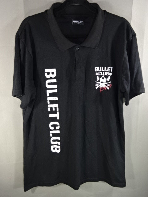 BULLET CLUB ポロシャツ①(ブラック)