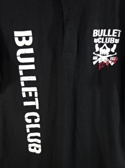 BULLET CLUB ポロシャツ①(ブラック)