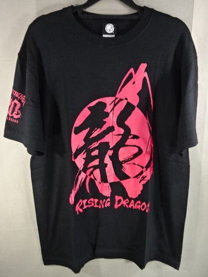 鷹木信悟 20th RISING DRAGON Tシャツ①(ブラック）