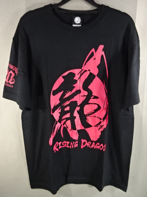 鷹木信悟 20th RISING DRAGON Tシャツ①(ブラック）