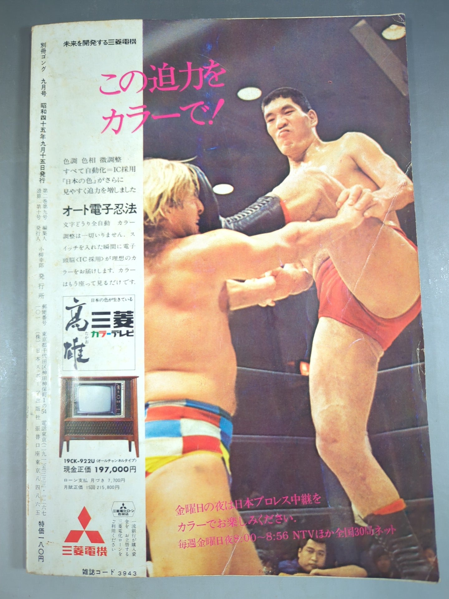 別冊ゴングVol.2 No.9