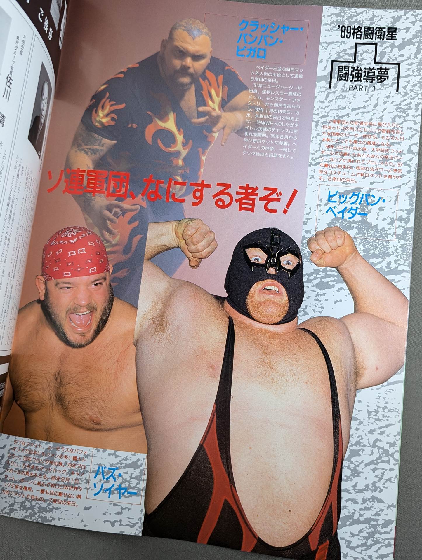 ★プロレス界初のドーム興行★ 89格闘衛星 闘強導夢 プロリンピックPART1