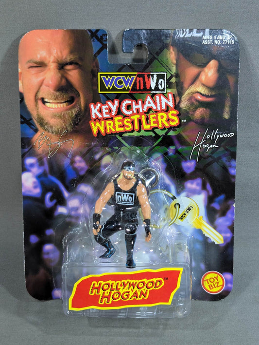 ★WCW×nWo★ Hollywood Hulk Hogan  KEY CHAIN WRESTLERS (1998)
