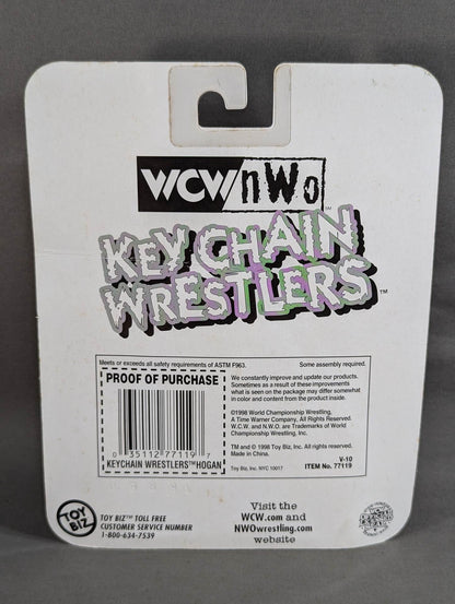 ★WCW×nWo★ Hollywood Hulk Hogan  KEY CHAIN WRESTLERS (1998)