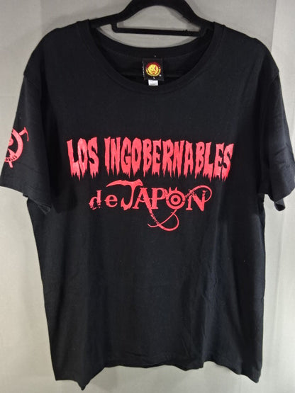 L・I・J Tシャツ⑫(ブラック×レッド）