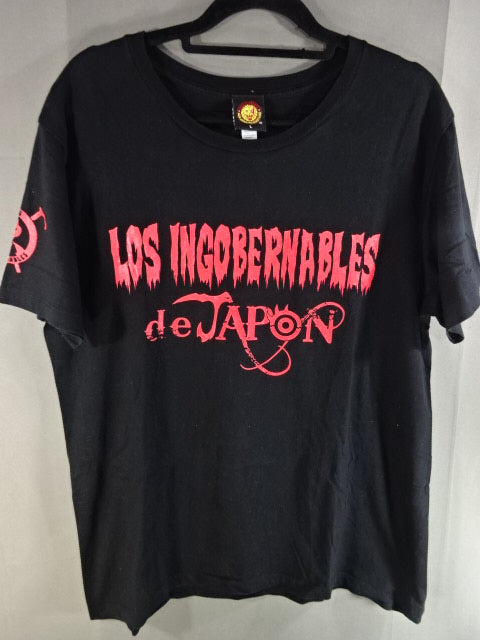L・I・J Tシャツ⑫(ブラック×レッド）