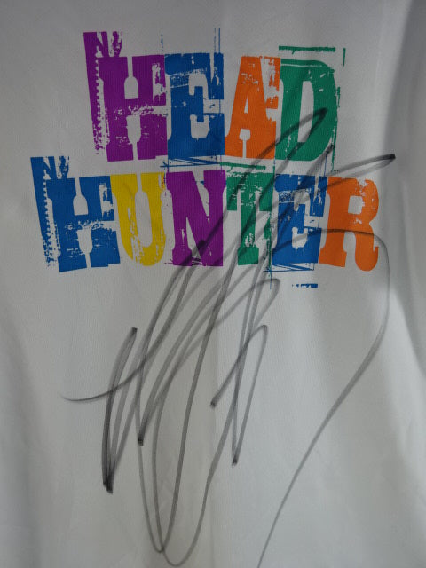 【直筆サイン入り】YOSHI-HASHI HEAD HUNTER ドライTシャツ