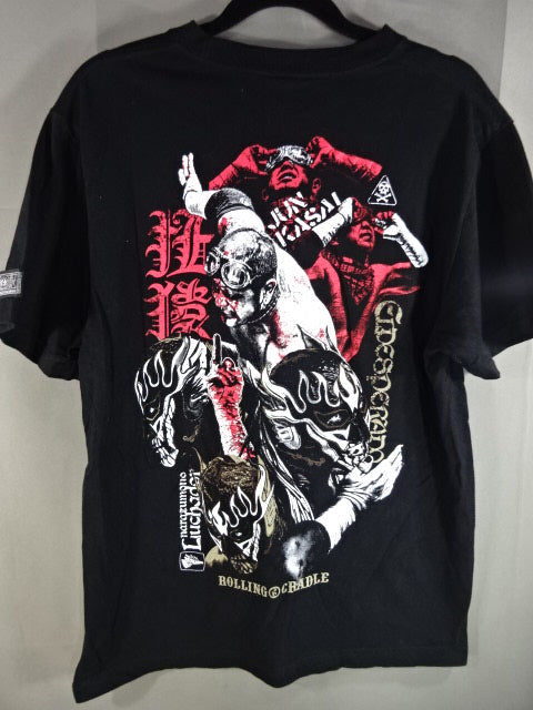 エル・デスペラード×葛西純 Let’s Get CRAZY Tシャツ