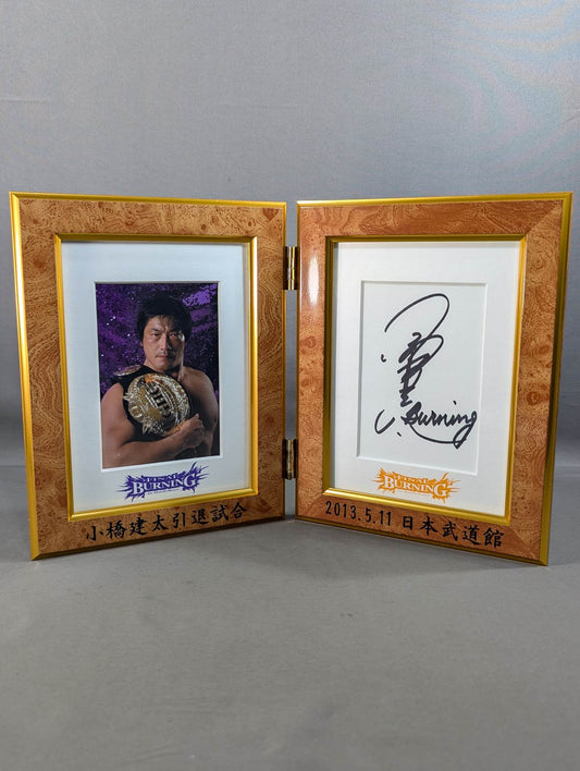 【Hand signed autograph 】Kenta Kobashi Retirement memorabilia