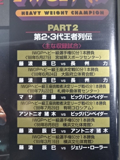 IWGP列伝 全6巻セット ★PART.1～PART.6★