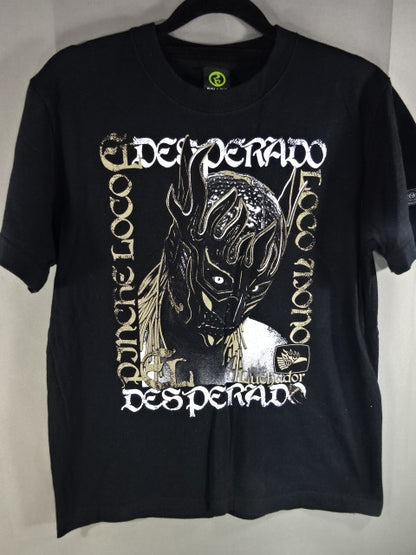 El Desperado × ROLLING CRADLE collaboration T-shirt (black×gold)