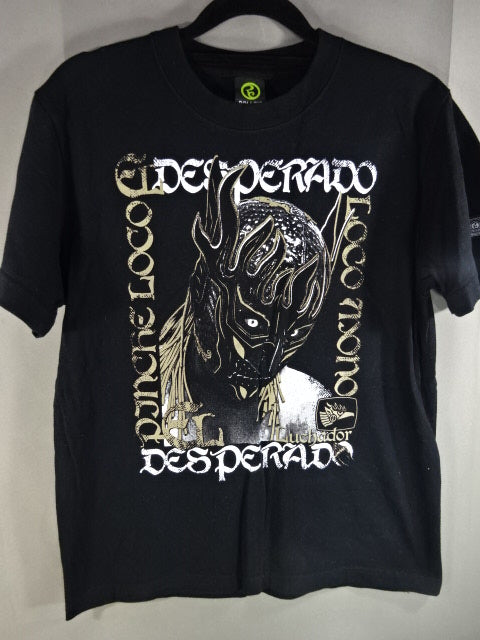El Desperado × ROLLING CRADLE collaboration T-shirt (black×gold)