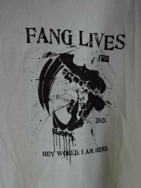 KENTA FANG REVIVES TEE Tシャツ①(2021/ホワイト)